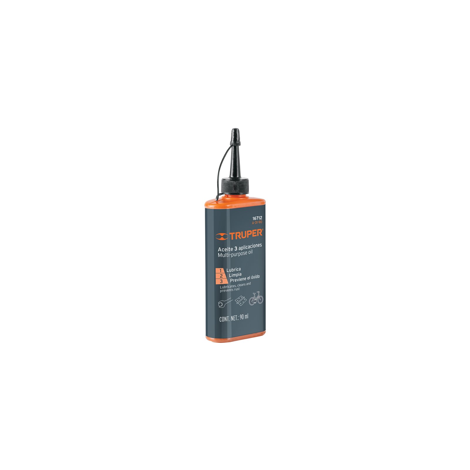 A-31-90.jpg Aceite multiusos, 90ml (3oz), TRUPER - Image 1