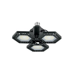 Lámpara LED 50W 6500K con 3 paneles abatibles, VOLTECK