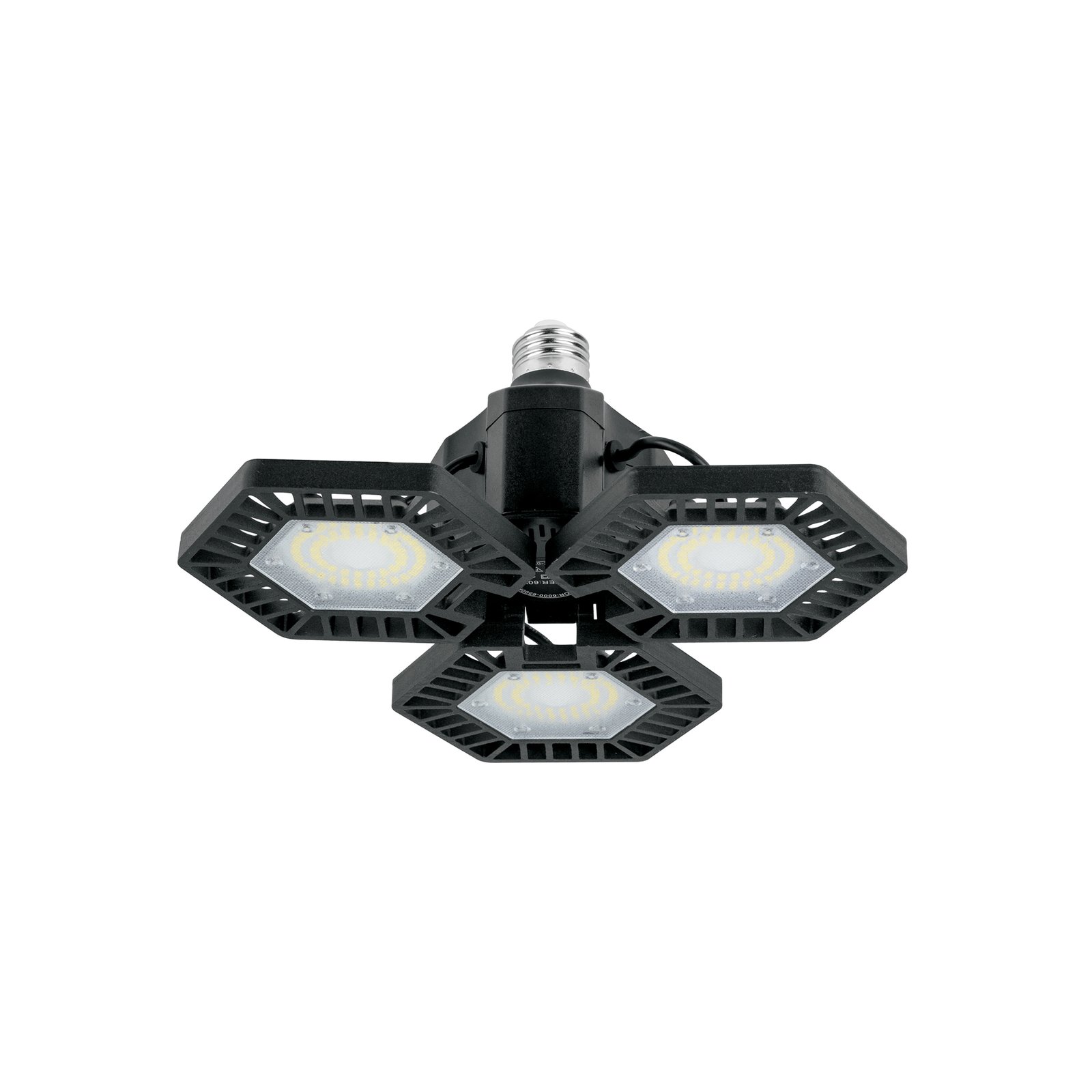 Lámpara LED 50W 6500K con 3 paneles abatibles, VOLTECK