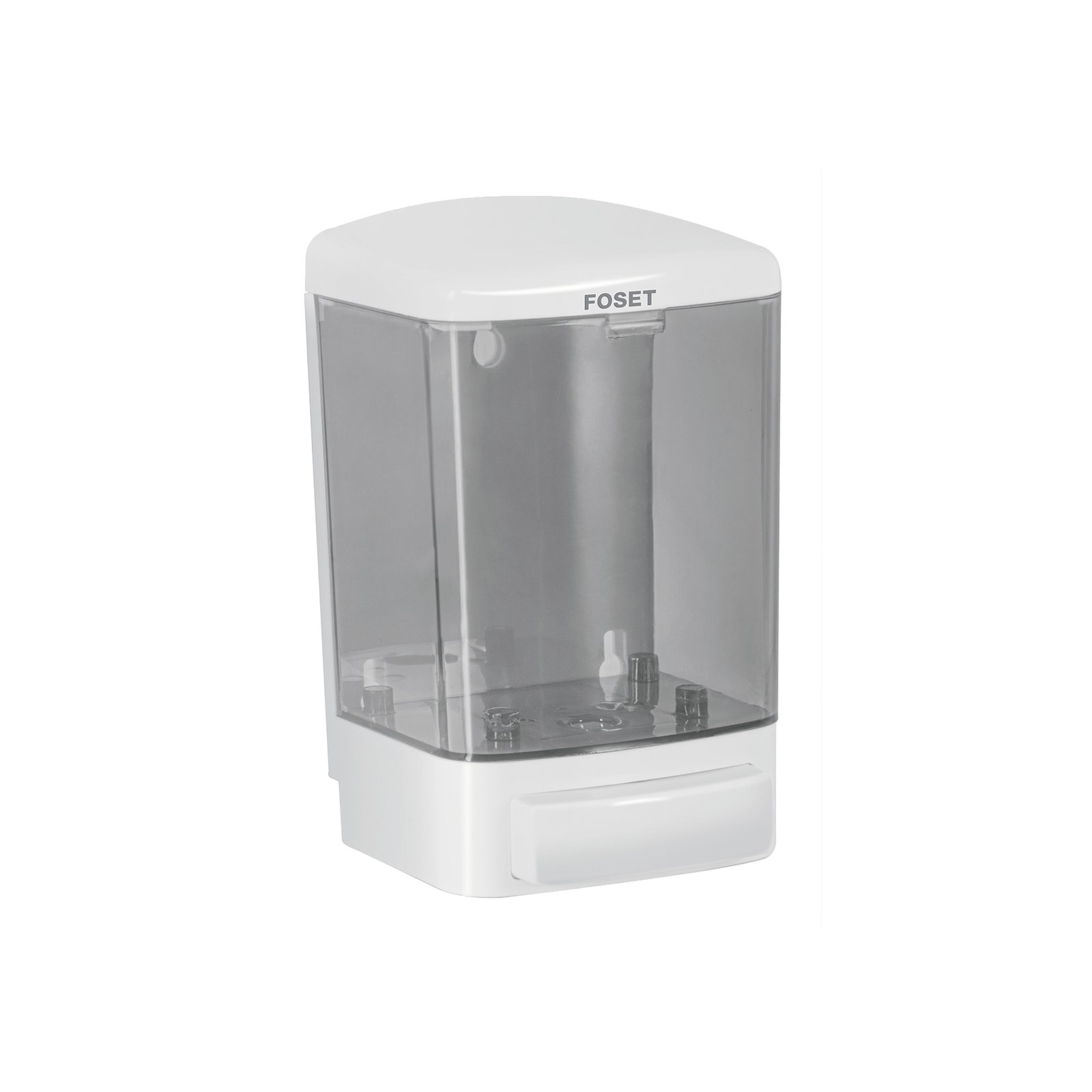 ABP-11B.jpg Dosificador para jabón líquido, blanco, FOSET BASIC - Image 1