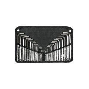 Juego de 30 llaves hexagonales mixtas, largas, punta de bola