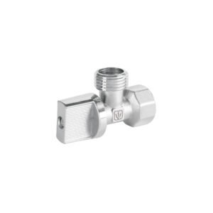 Llave angular 1/2', 1/4 de vuelta, roscable, BASIC