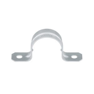Bolsa c/10 abrazaderas tipo omega 1' p/tubo pared gruesa