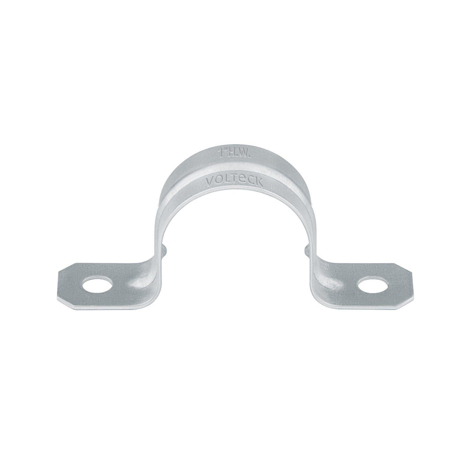 Bolsa c/10 abrazaderas tipo omega 1' p/tubo pared gruesa
