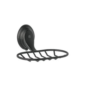 Jabonera de rejilla, negro, FOSET AQUA