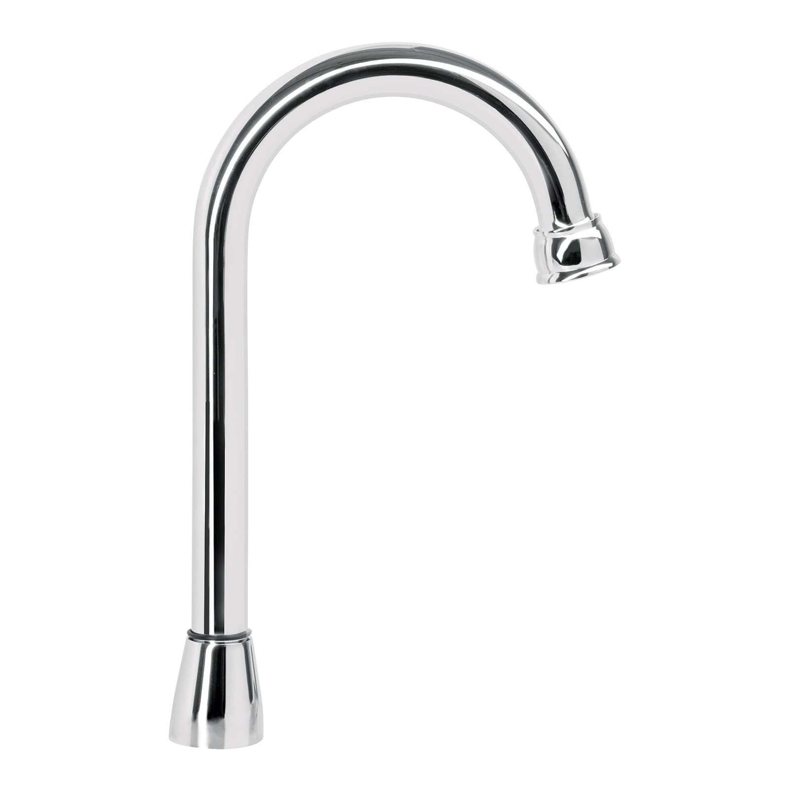 Cuello tipo bar para mezcladora de lavabo, cromo, AQUA