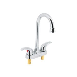 Mezcladora lavabo 4' cromo, tipo bar, palanca, AQUA