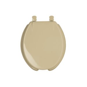 Asiento redondo para WC, abierto, beige, AQUA