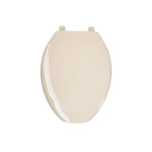 Asiento alargado para WC, abierto, hueso, AQUA