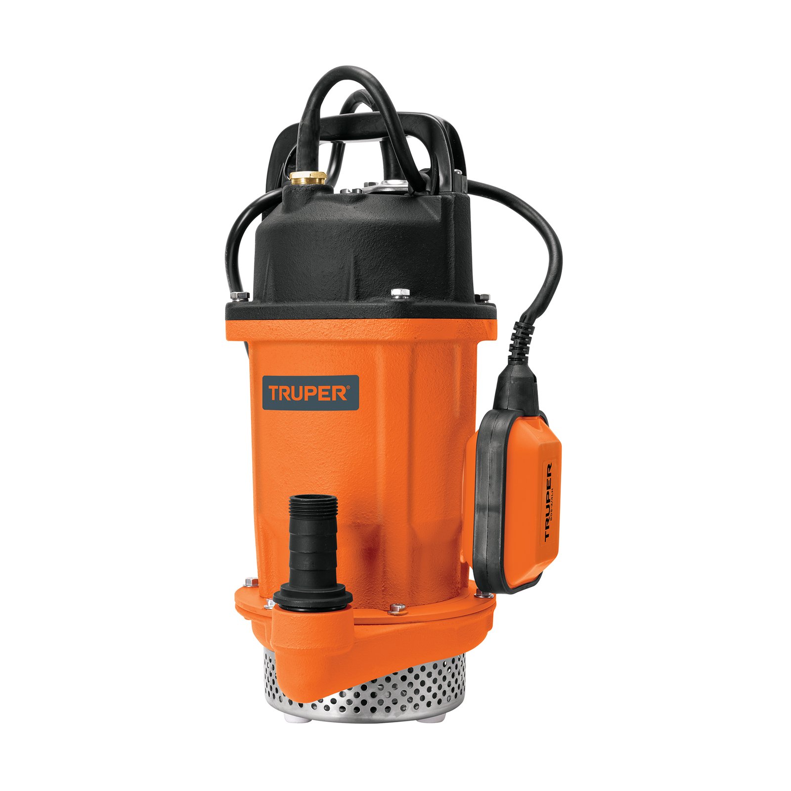 BOS-3-4LH.jpg Bomba sumergible hierro fundido, agua limpia, 3/4 HP, TRUPER - Image 1