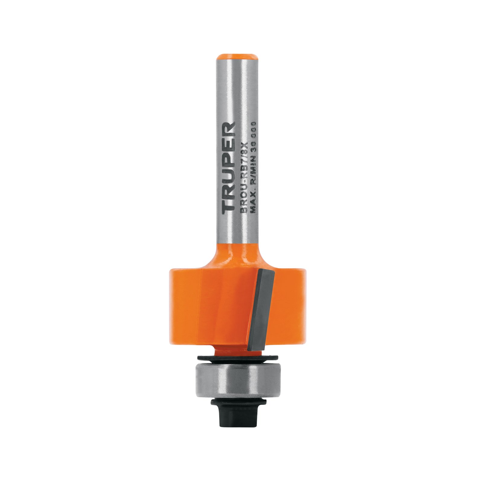 BROU-RB7-8X.jpg Broca para router, rebajado, 7/8' con balero, TRUPER - Image 1
