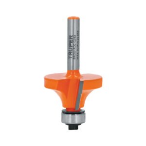 Broca para router, redondeado, 1-1/4' con balero, TRUPER