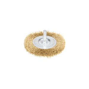 Carda circular 3' alambre fino para taladro, TRUPER