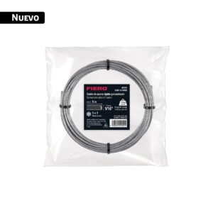 Cable rígido 1/16' x 5 m, acero galvanizado, FIERO