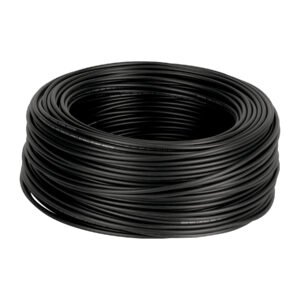Rollo de 100 m de cable THHW-LS 12 AWG negro, VOLTECK