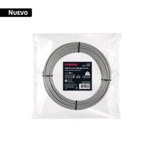 Cable rígido 3/16' x 20 m, acero galvanizado, FIERO
