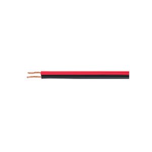 Rollo de 100 m de cable polarizado bicolor p/bocina 18 AWG