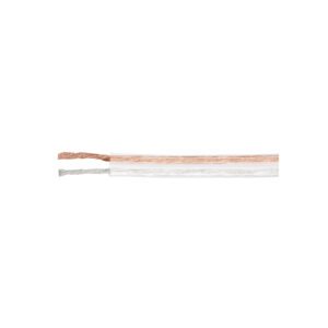 Rollo de 100 m cable polarizado transparente p/bocina 18 AWG