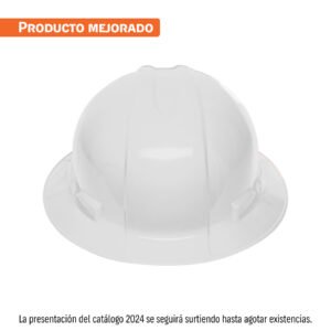 Casco de seguridad ala ancha, blanco, TRUPER