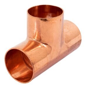 Tee sencilla de cobre 1-1/4', FOSET