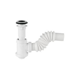 Céspol de bote de polietileno con contra, para lavabo, FOSET