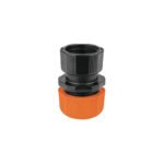 Conector 1/2' hembra de ABS con tuerca de ajuste manual