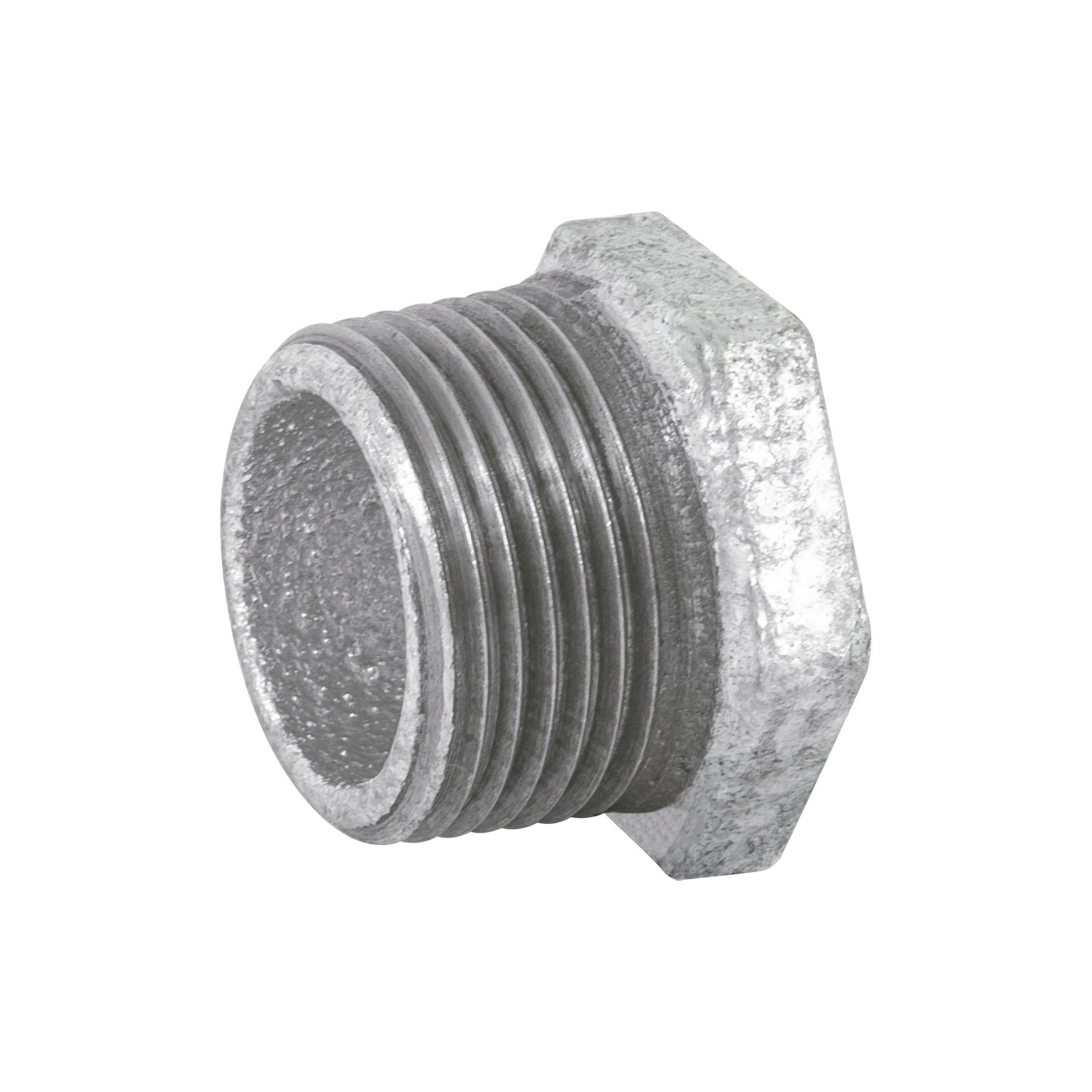 Reducción bushing acero galvanizado 3/4 x 1/2', FOSET