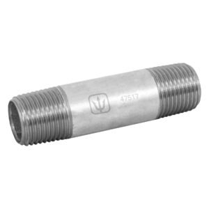 Niple de acero galvanizado 1/2' x 3', FOSET