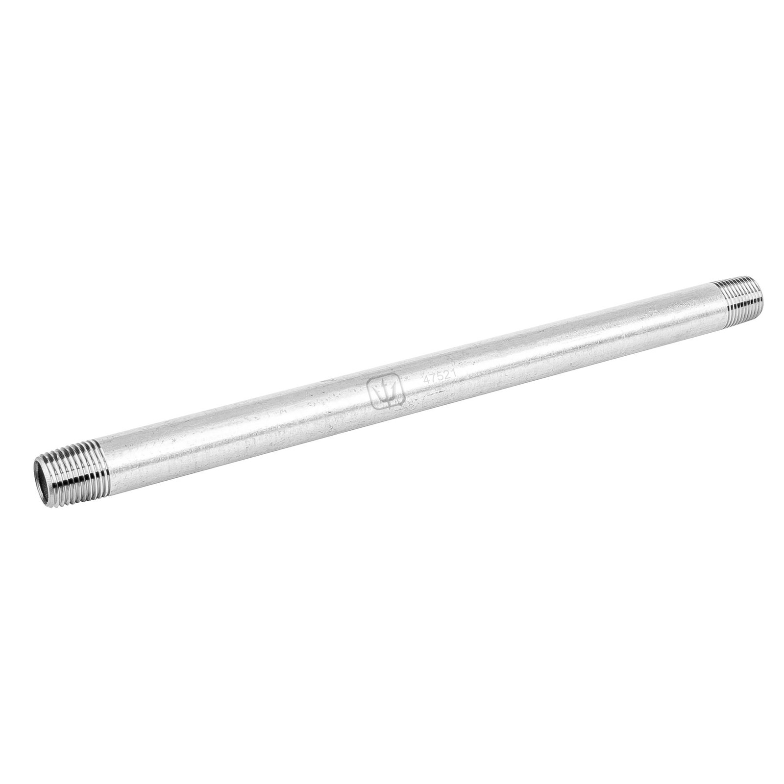 Niple de acero galvanizado 1/2' x 12', FOSET