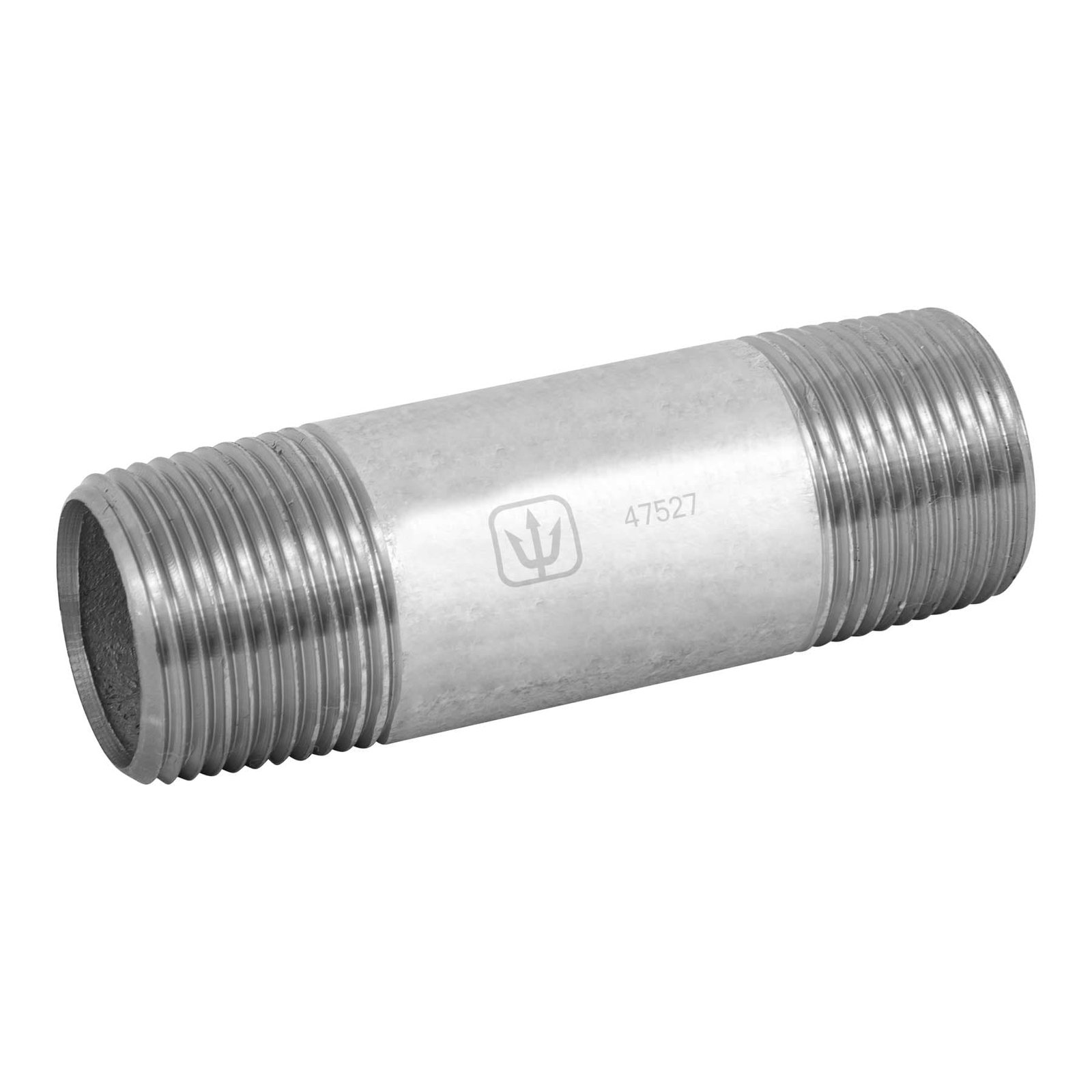 CG-412.jpg Niple de acero galvanizado 3/4' x 3', FOSET - Image 1