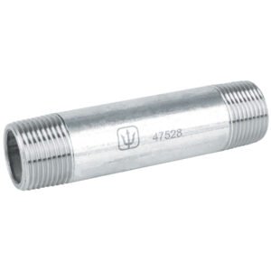 Niple de acero galvanizado 3/4' x 4', FOSET