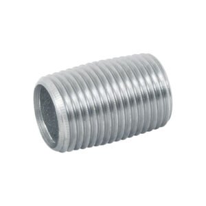 Niple de acero galvanizado 1/2' cuerda corrida, FOSET