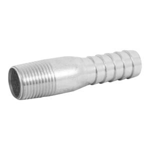 Niple de acero galvanizado 1/2' tipo botella, FOSET