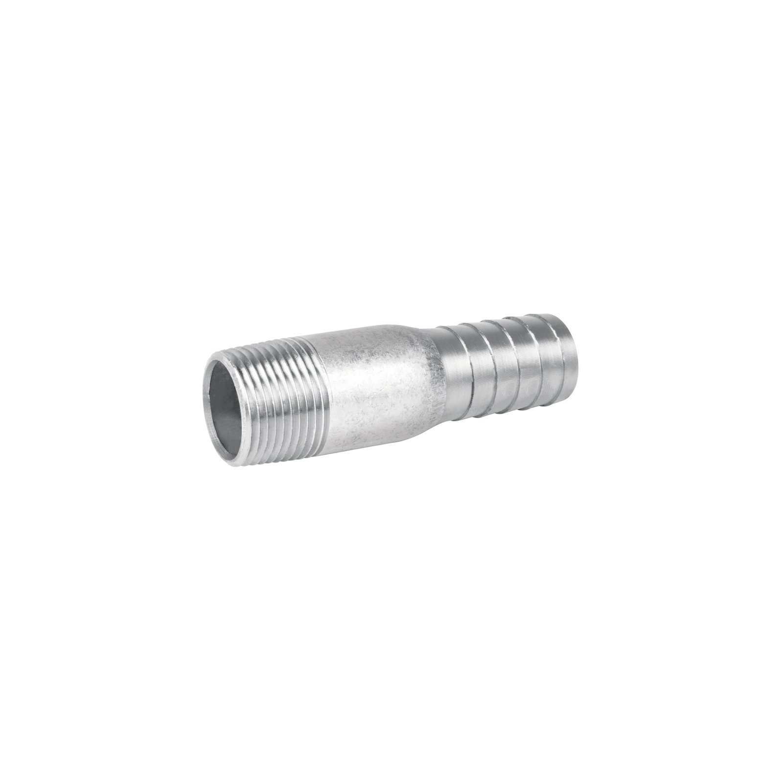 Niple de acero galvanizado 3/4' tipo botella, FOSET