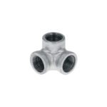 Codo rincón acero galvanizado de 1/2', FOSET