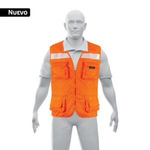 Chaleco brigadista reforzado, naranja, M, TRUPER EXPERT