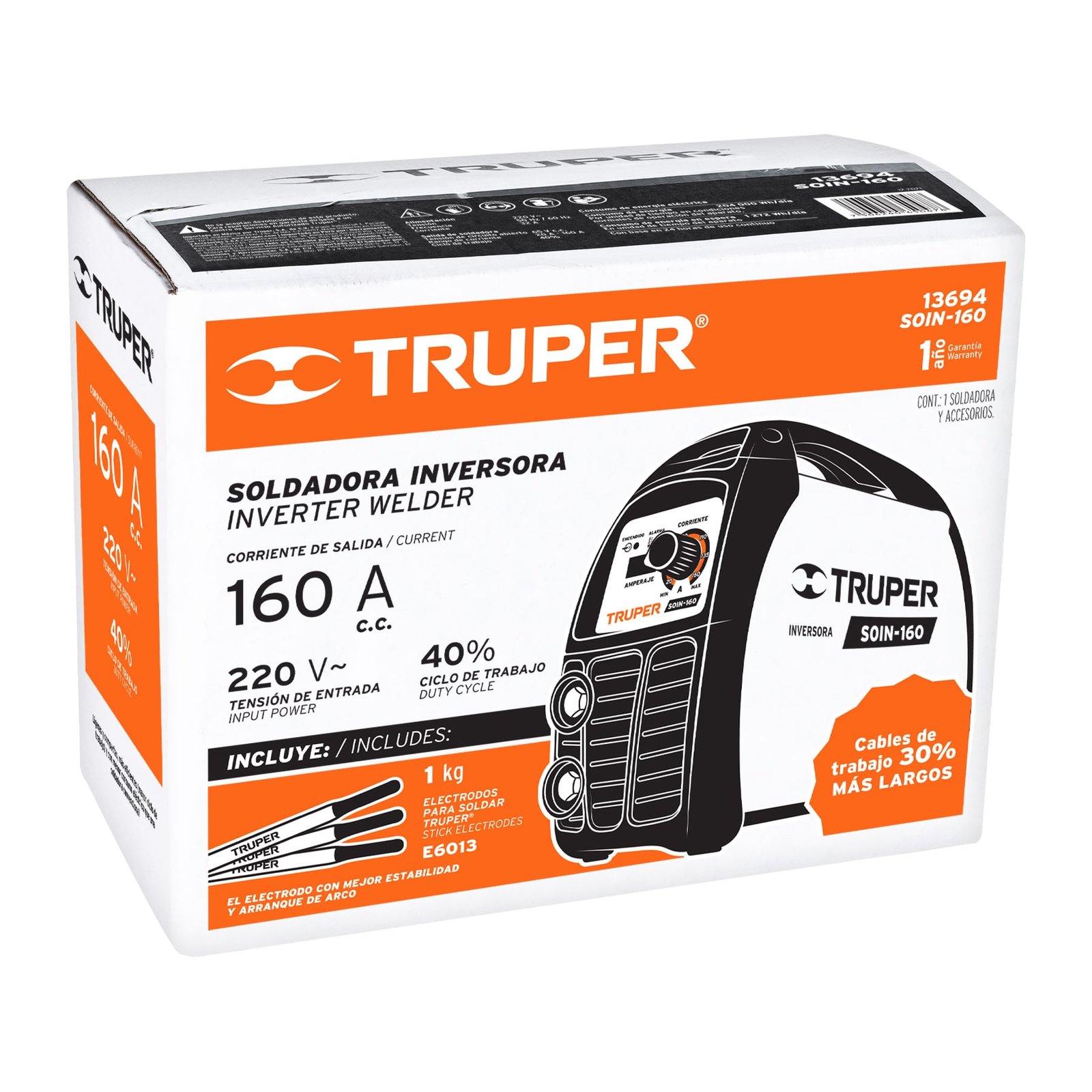 Caja de empaque de repuesto para SOIN-160, TRUPER