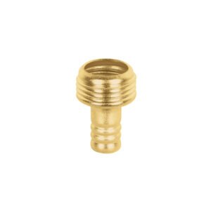 Conector 1/2' macho de latón laminado, PRETUL