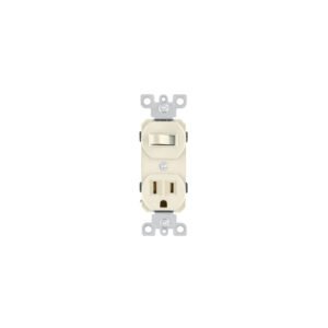 Interruptor de palanca con contacto, Standard, marfil