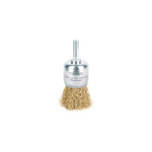 Carda tipo brocha 1-1/8' alambre grueso para taladro, TRUPER