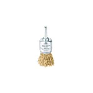 Carda tipo brocha 1' alambre grueso para taladro, TRUPER