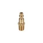 Conector rápido de latón, macho, cuerda 1/4' NPT, TRUPER