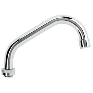 Cuello largo para mezcladora de lavabo, cromo, BASIC
