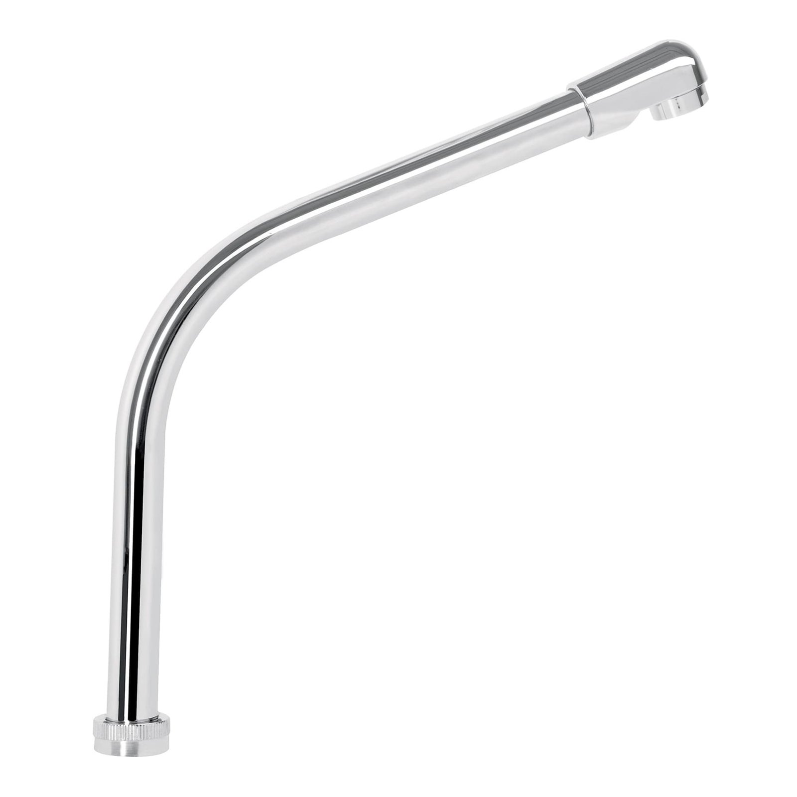 Cuello tipo cobra para mezcladora de fregadero, cromo, BASIC