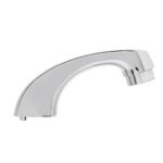 Cuello nariz corta para mezcladora de lavabo, cromo, BASIC