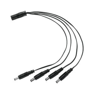 Cable Divisor de Energía tipo Pulpo 1 a 4 para CCTV, VOLTECK