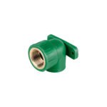 Codo oreja 90° PPR, 3/4', hembra con inserto metálico, FOSET
