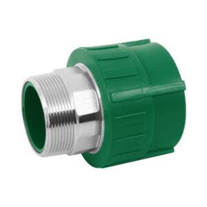 Adaptador PPR 2' macho con inserto metálico, FOSET