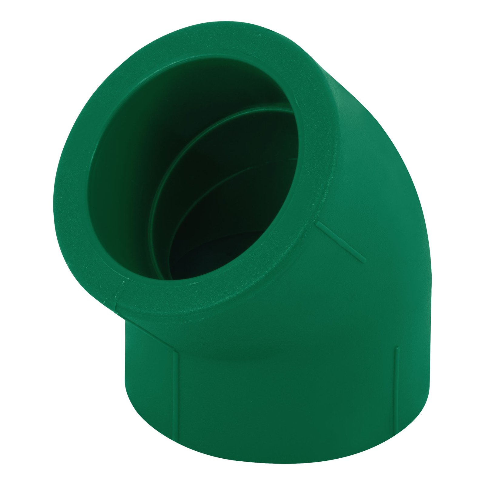 Codo 45° de PPR, 1-1/2' (50mm), FOSET