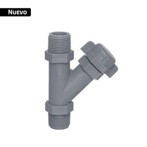 Conector Yee de polipropileno de 1' para bomba p/agua, FOSET